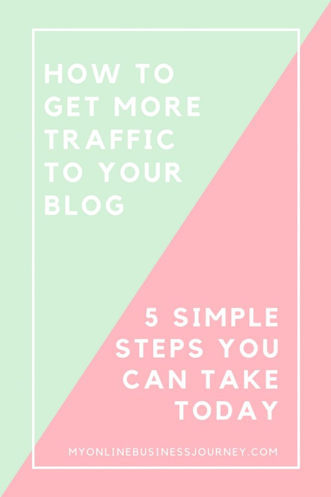 how to get more traffic to your blog